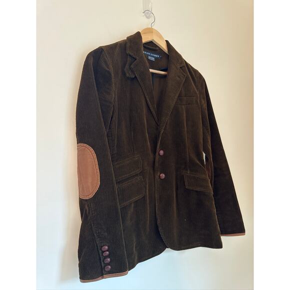 Ralph Lauren Jackets & Blazers - Vintage RALPH LAUREN Corduroy Blazer in Brown Size 2